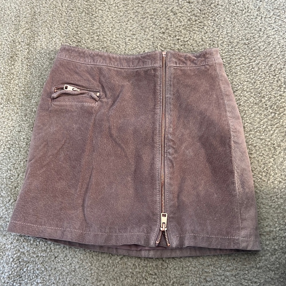 Kendall & Kylie pink mini skirt